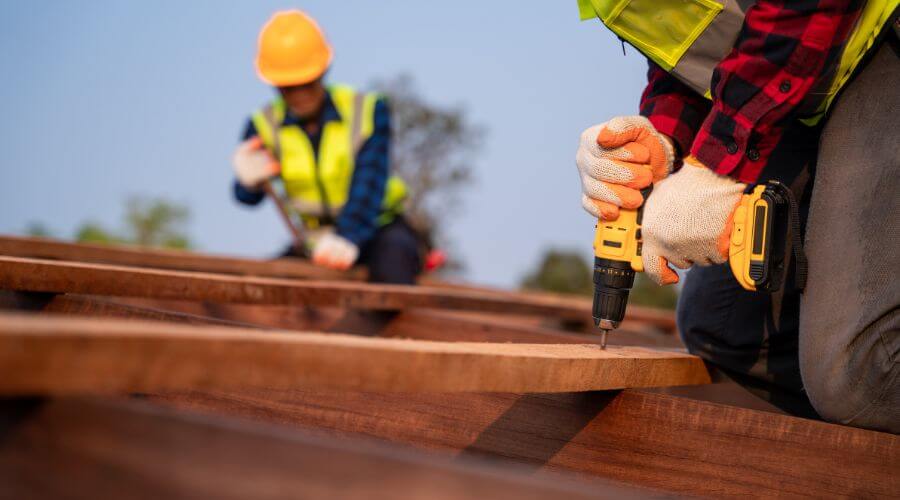 Professional metal roof installation in Fortville, IN